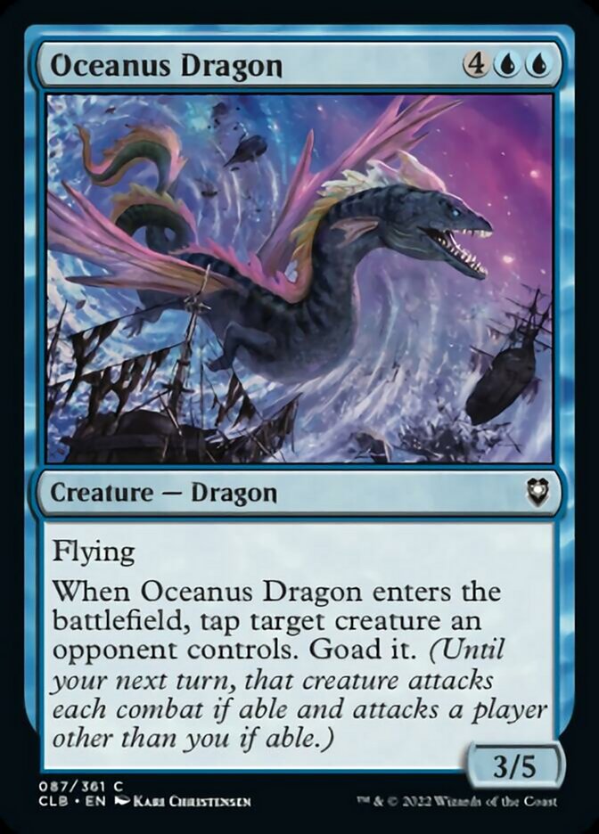 Oceanus Dragon [Commander Legends: Battle for Baldur's Gate] | Magic Magpie