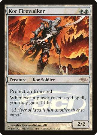 Kor Firewalker [Wizards Play Network 2010] | Magic Magpie