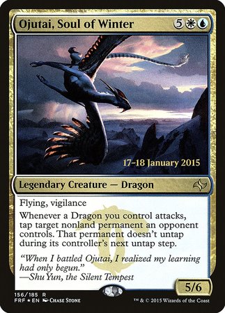 Ojutai, Soul of Winter [Fate Reforged Promos] | Magic Magpie