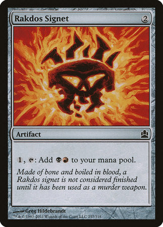 Rakdos Signet [Commander 2011] | Magic Magpie