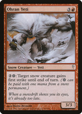 Ohran Yeti [Coldsnap] | Magic Magpie