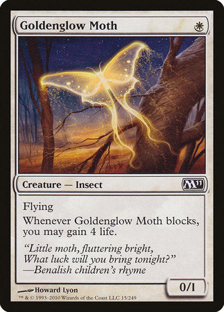 Goldenglow Moth [Magic 2011] | Magic Magpie
