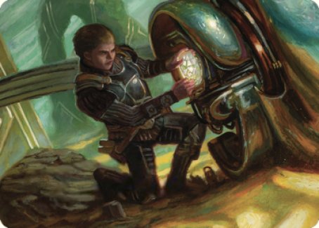 Urza, Powerstone Prodigy Art Card [The Brothers' War Art Series] | Magic Magpie