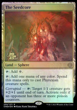 The Seedcore [Phyrexia: All Will Be One Prerelease Promos] | Magic Magpie