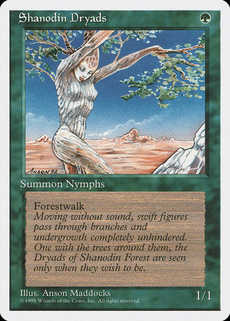 Shanodin Dryads [Fourth Edition] | Magic Magpie