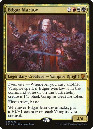 Edgar Markov [Commander 2017] | Magic Magpie