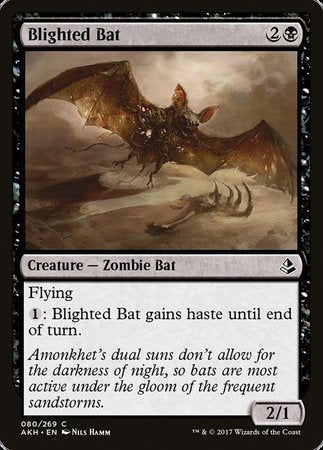Blighted Bat [Amonkhet] | Magic Magpie