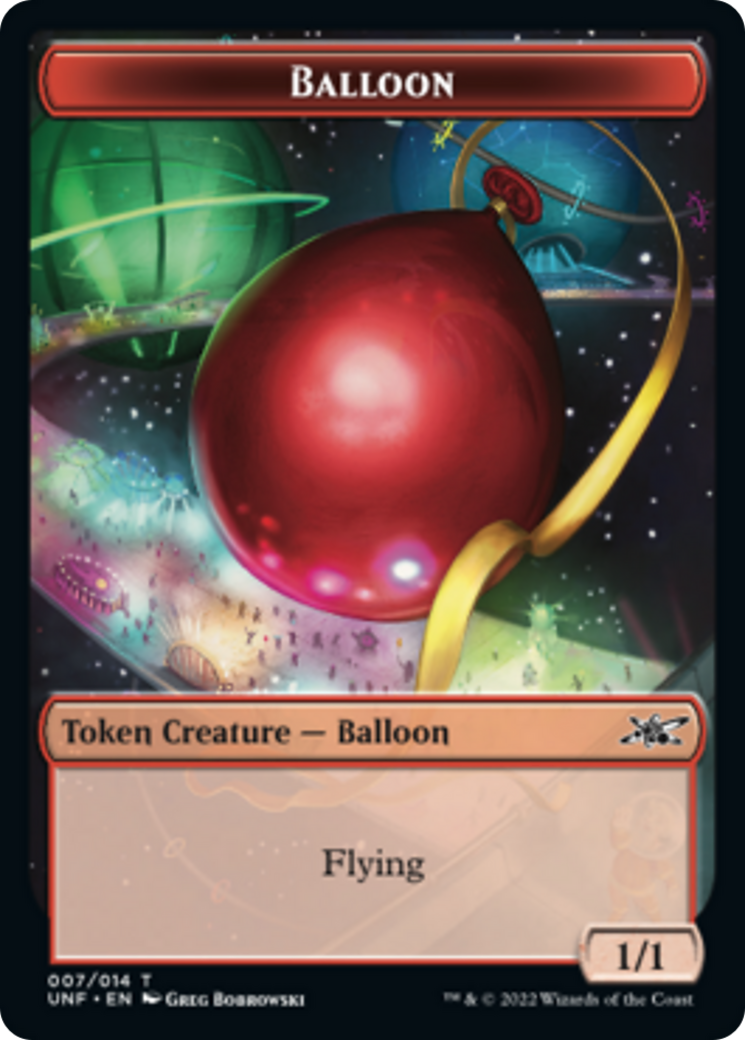 Cat // Balloon Double-sided Token [Unfinity Tokens] | Magic Magpie