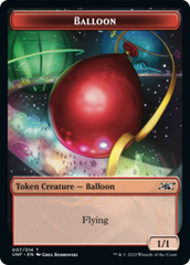 Teddy Bear // Balloon Double-sided Token [Unfinity Tokens] | Magic Magpie