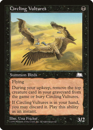 Circling Vultures [Weatherlight] | Magic Magpie