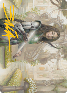 Arcus Acolyte Art Card (Gold-Stamped Signature) [Modern Horizons 2 Art Series] | Magic Magpie