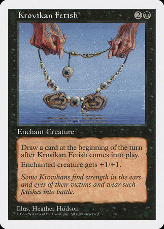 Krovikan Fetish [Fifth Edition] | Magic Magpie