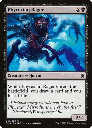 Phyrexian Rager [Commander Anthology] | Magic Magpie