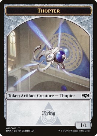 Thopter Token [Ravnica Allegiance Tokens] | Magic Magpie