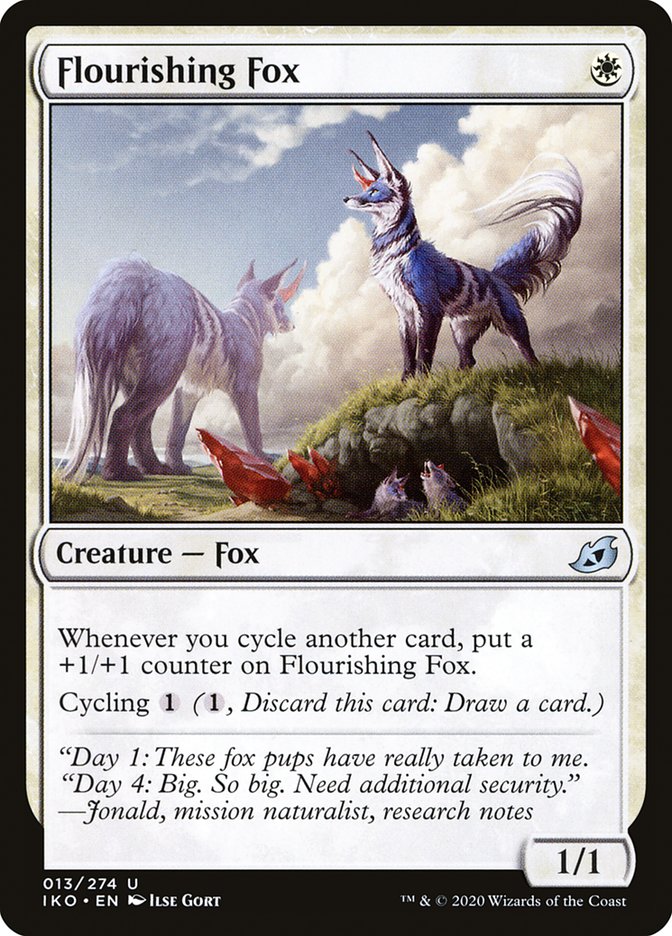 Flourishing Fox [Ikoria: Lair of Behemoths] | Magic Magpie