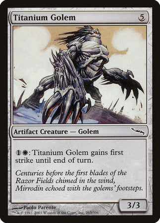 Titanium Golem [Mirrodin] | Magic Magpie