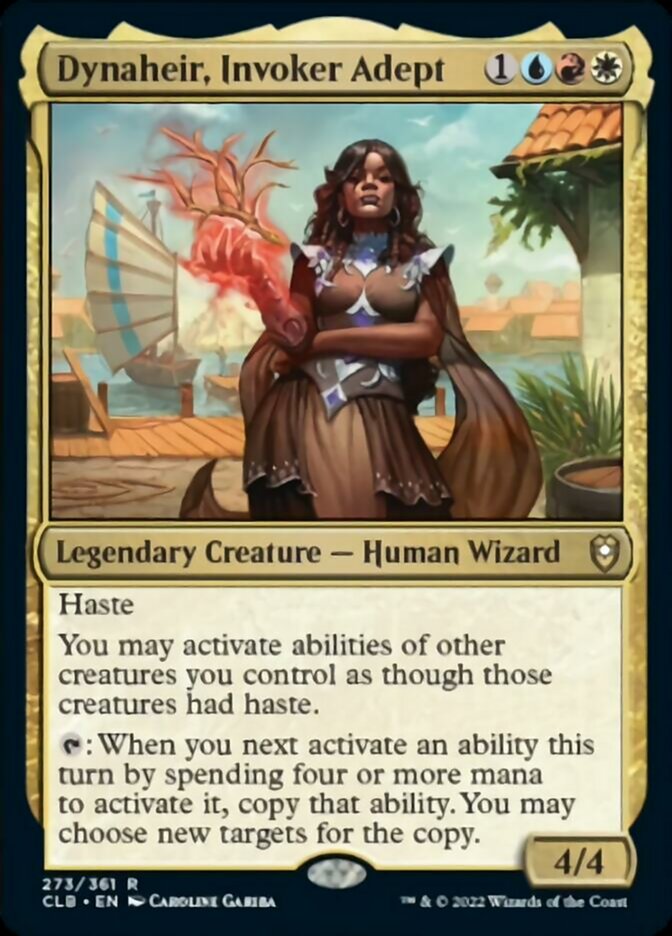 Dynaheir, Invoker Adept [Commander Legends: Battle for Baldur's Gate] | Magic Magpie