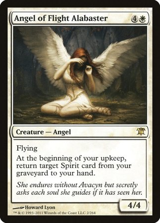 Angel of Flight Alabaster [Innistrad] | Magic Magpie