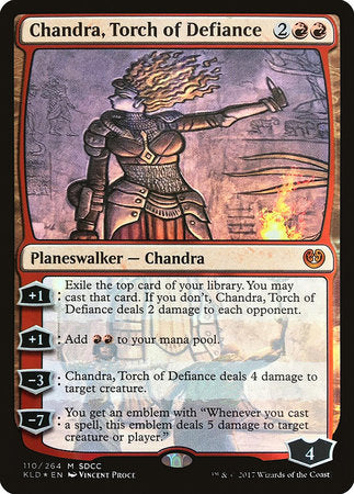 Chandra, Torch of Defiance (SDCC 2017 EXCLUSIVE) [San Diego Comic-Con 2017] | Magic Magpie