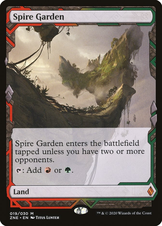 Spire Garden [Zendikar Rising Expeditions] | Magic Magpie