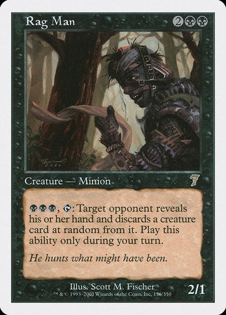 Rag Man [Seventh Edition] | Magic Magpie