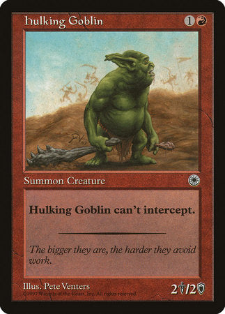 Hulking Goblin [Portal] | Magic Magpie