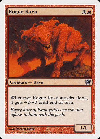 Rogue Kavu [Ninth Edition] | Magic Magpie