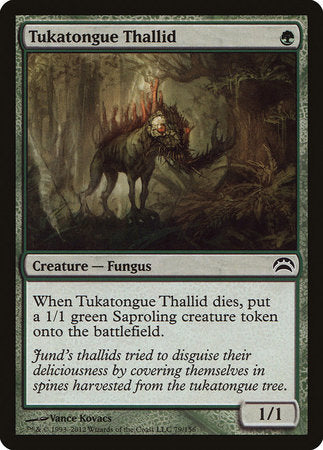 Tukatongue Thallid [Planechase 2012] | Magic Magpie