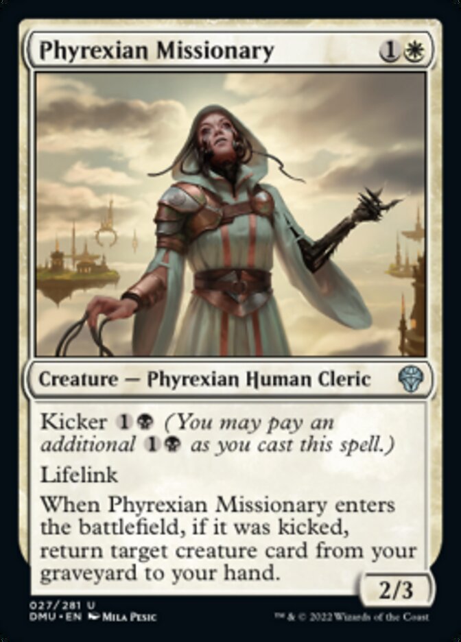 Phyrexian Missionary [Dominaria United] | Magic Magpie