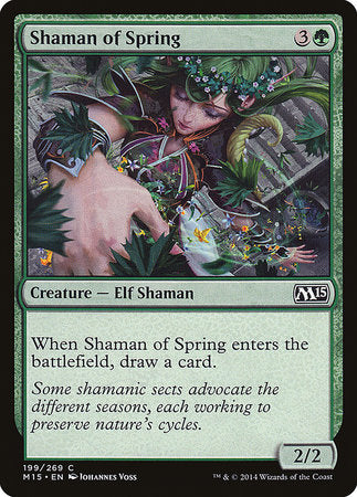 Shaman of Spring [Magic 2015] | Magic Magpie