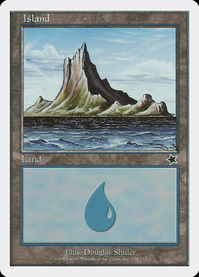 Island (158) [Starter 1999] | Magic Magpie