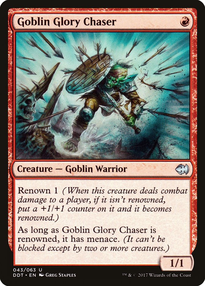 Goblin Glory Chaser [Duel Decks: Merfolk vs. Goblins] | Magic Magpie