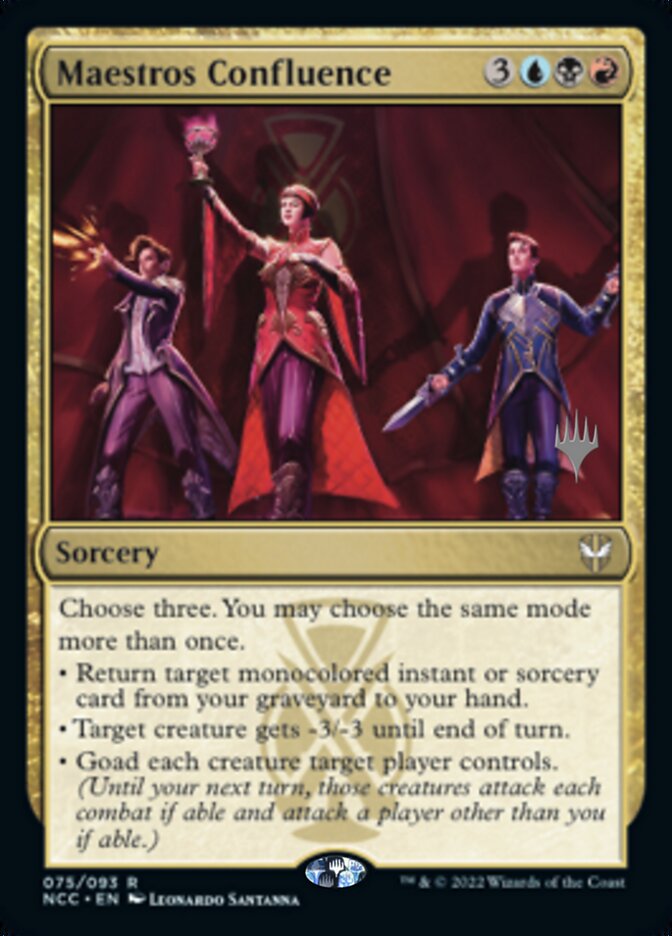 Maestros Confluence (Promo Pack) [Streets of New Capenna Commander Promos] | Magic Magpie