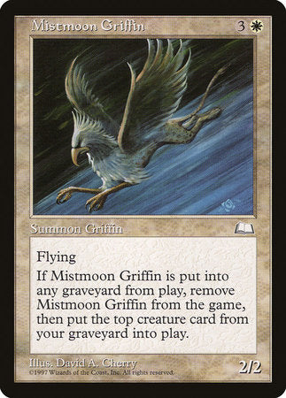 Mistmoon Griffin [Weatherlight] | Magic Magpie