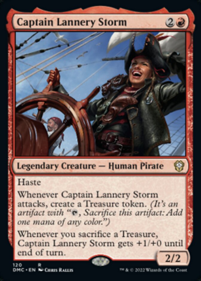 Captain Lannery Storm [Dominaria United Commander] | Magic Magpie