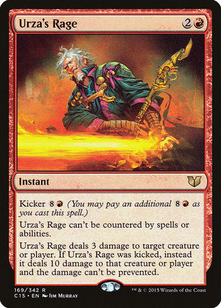Urza's Rage [Commander 2015] | Magic Magpie