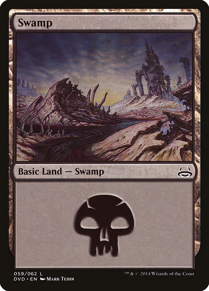 Swamp (59) (Divine vs. Demonic) [Duel Decks Anthology] | Magic Magpie