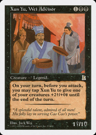 Xun Yu, Wei Advisor [Portal Three Kingdoms] | Magic Magpie