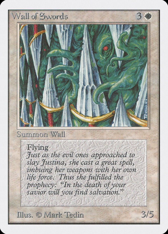 Wall of Swords [Unlimited Edition] | Magic Magpie