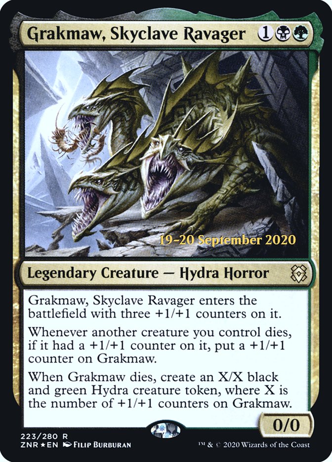 Grakmaw, Skyclave Ravager  [Zendikar Rising Prerelease Promos] | Magic Magpie