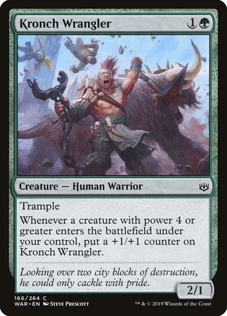 Kronch Wrangler [War of the Spark] | Magic Magpie