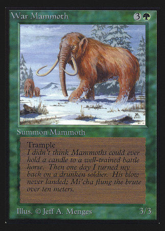 War Mammoth (IE) [Intl. Collectors’ Edition] | Magic Magpie