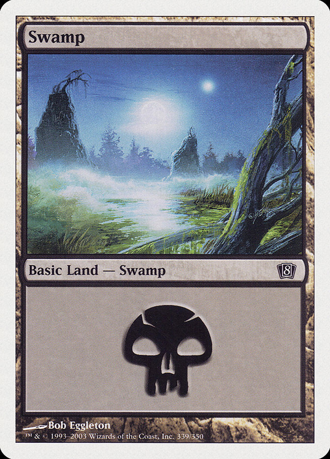 Swamp (339) [Eighth Edition] | Magic Magpie