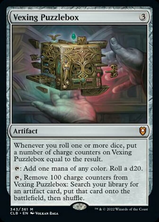 Vexing Puzzlebox [Commander Legends: Battle for Baldur's Gate] | Magic Magpie