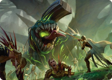 Noxious Assault Art Card [Phyrexia: All Will Be One Art Series] | Magic Magpie