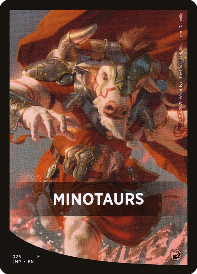 Minotaurs Theme Card [Jumpstart Front Cards] | Magic Magpie