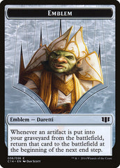 Daretti, Scrap Savant Emblem // Tuktuk the Returned Double-sided Token [Commander 2014 Tokens] | Magic Magpie