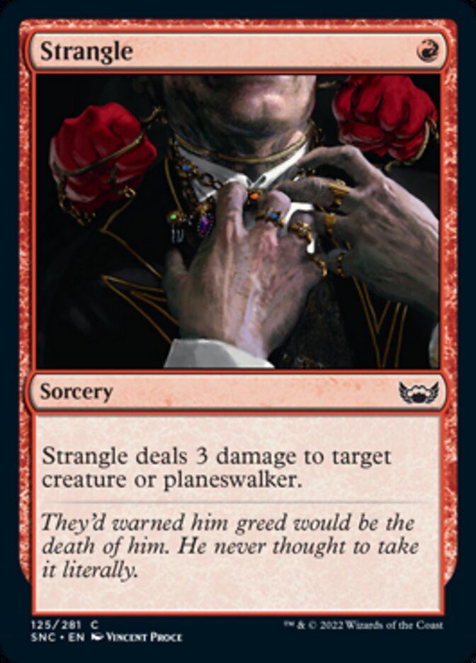 Strangle [Streets of New Capenna] | Magic Magpie