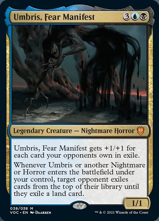 Umbris, Fear Manifest [Innistrad: Crimson Vow Commander] | Magic Magpie