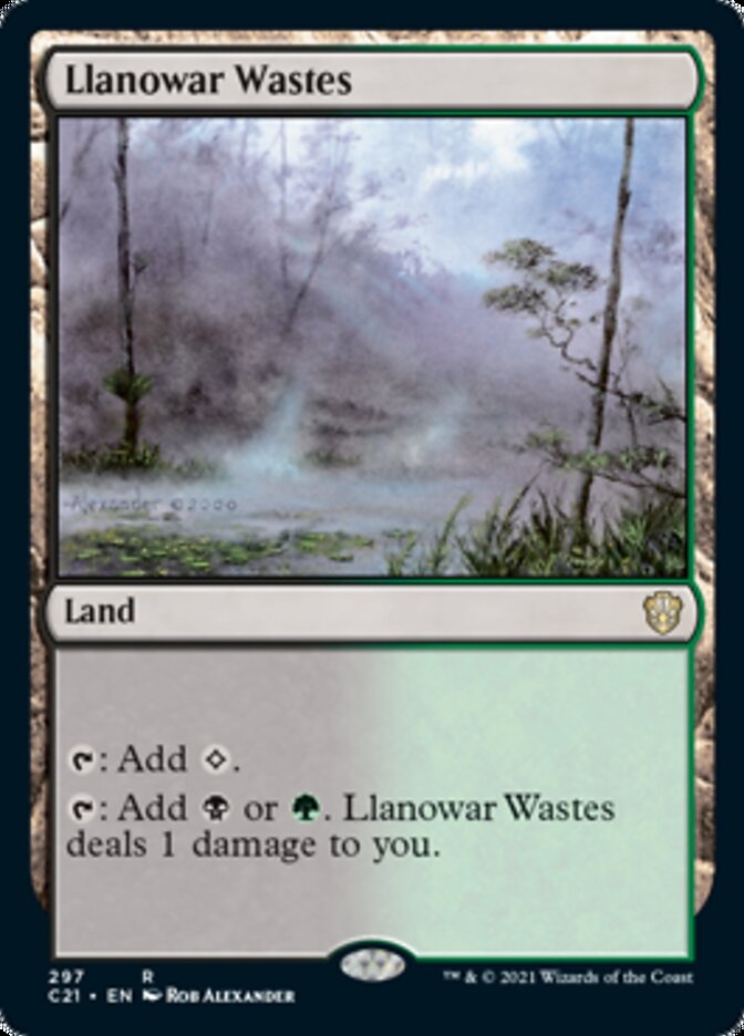 Llanowar Wastes [Commander 2021] | Magic Magpie